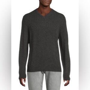 Saks Fifth Avenue 100% Cashmere V-Neck Sweater